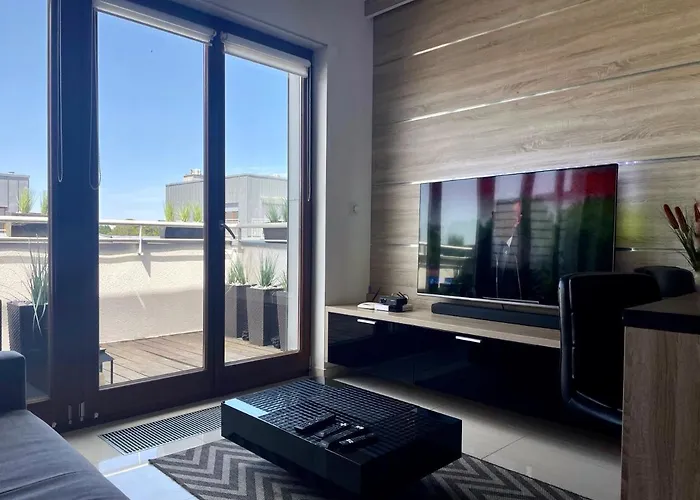 4uapart-apartment Platan New York Lägenhet Świnoujście